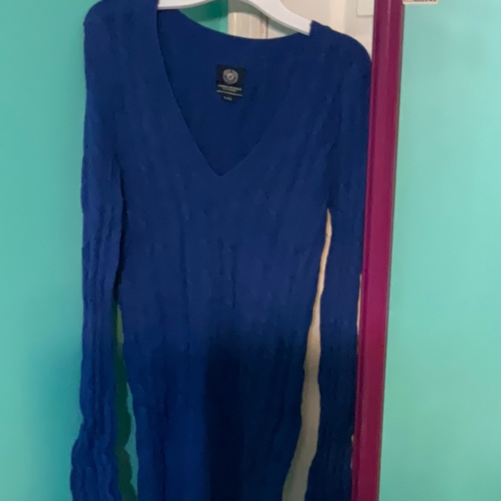American eagle cable knit sweater